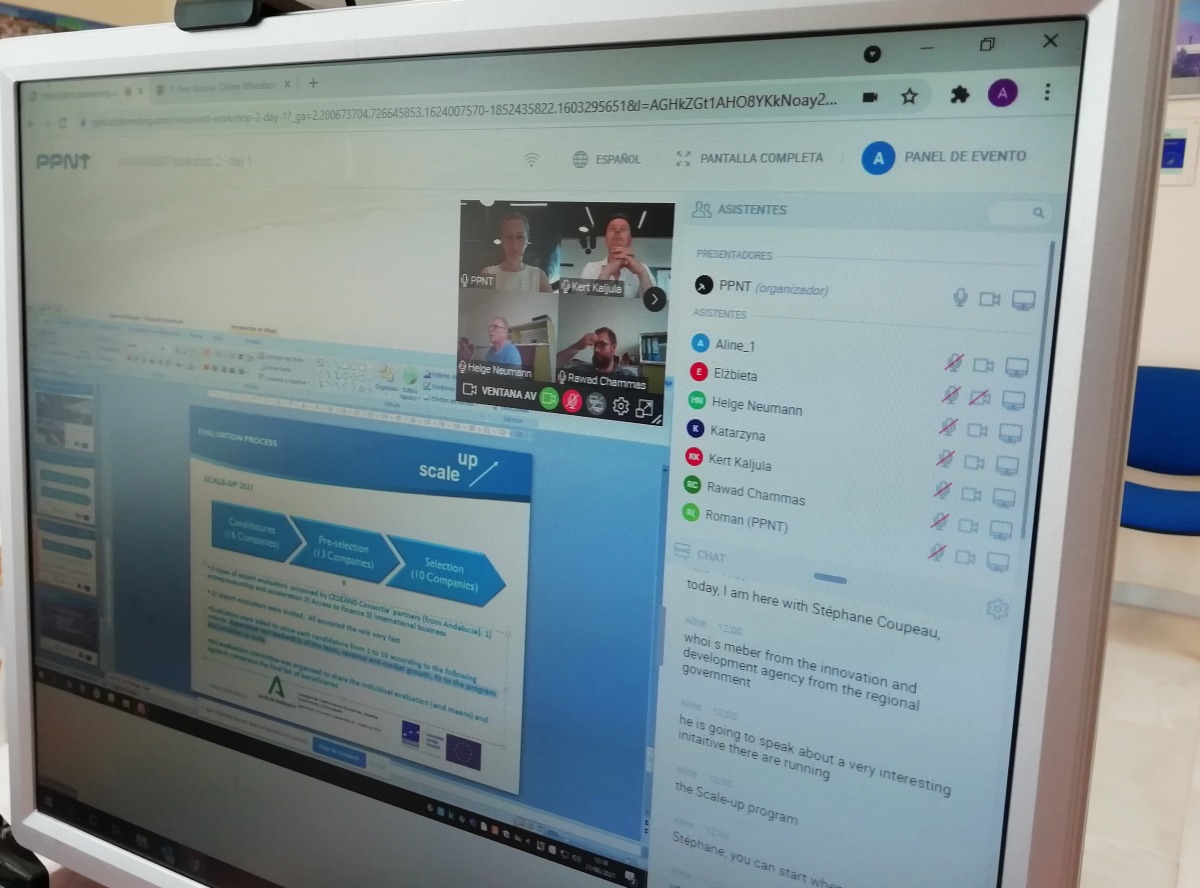Taller virtual de Innoinvest