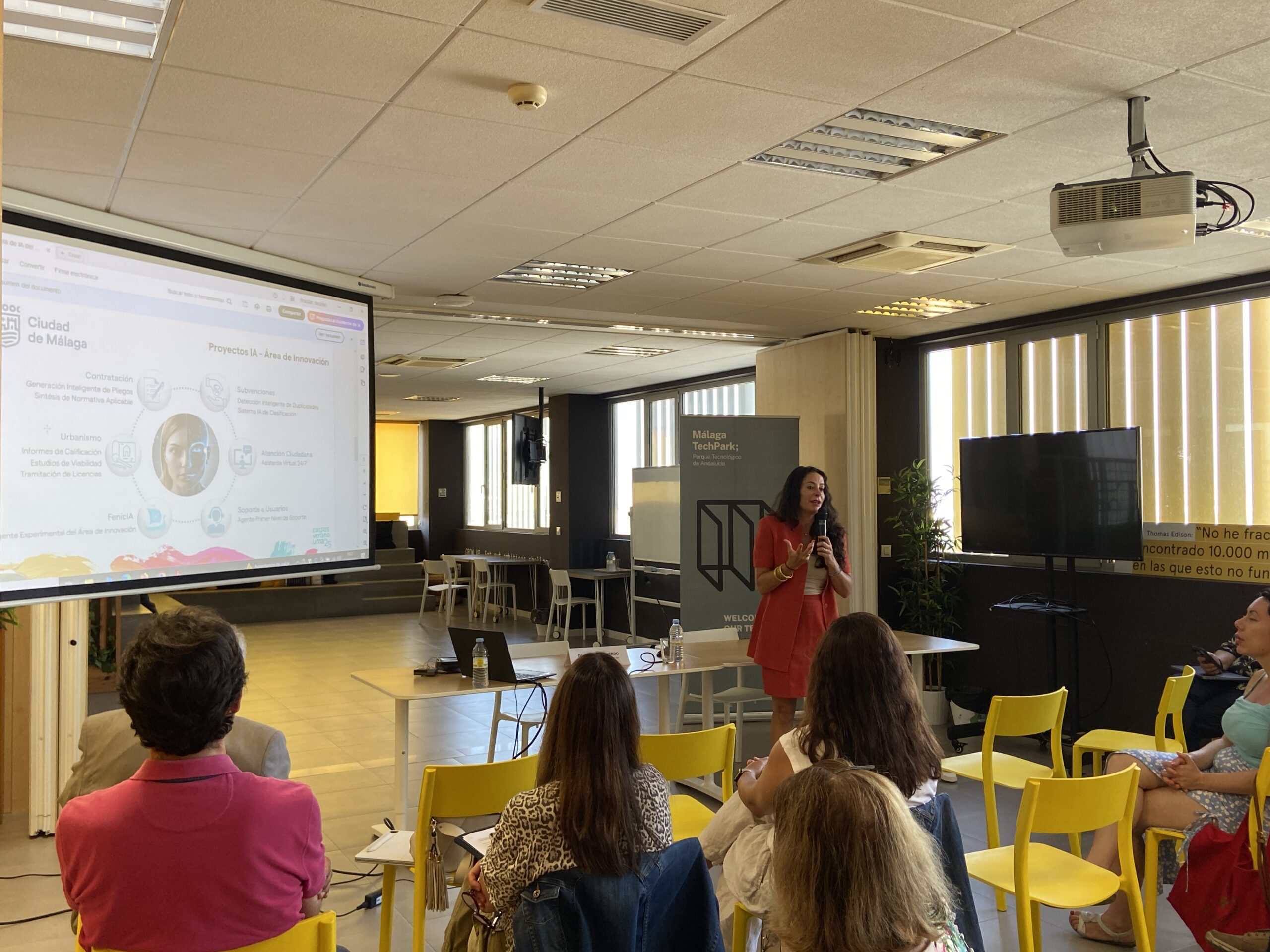 Málaga TechPark inteligencia artificial innovación empresarial UMA