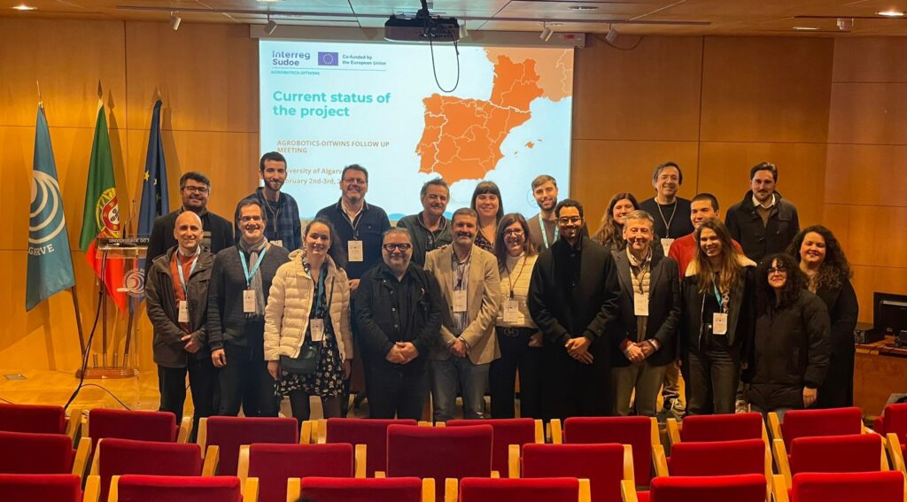 Málaga TechPark proyecto europeo Agrobotics Di-Twins