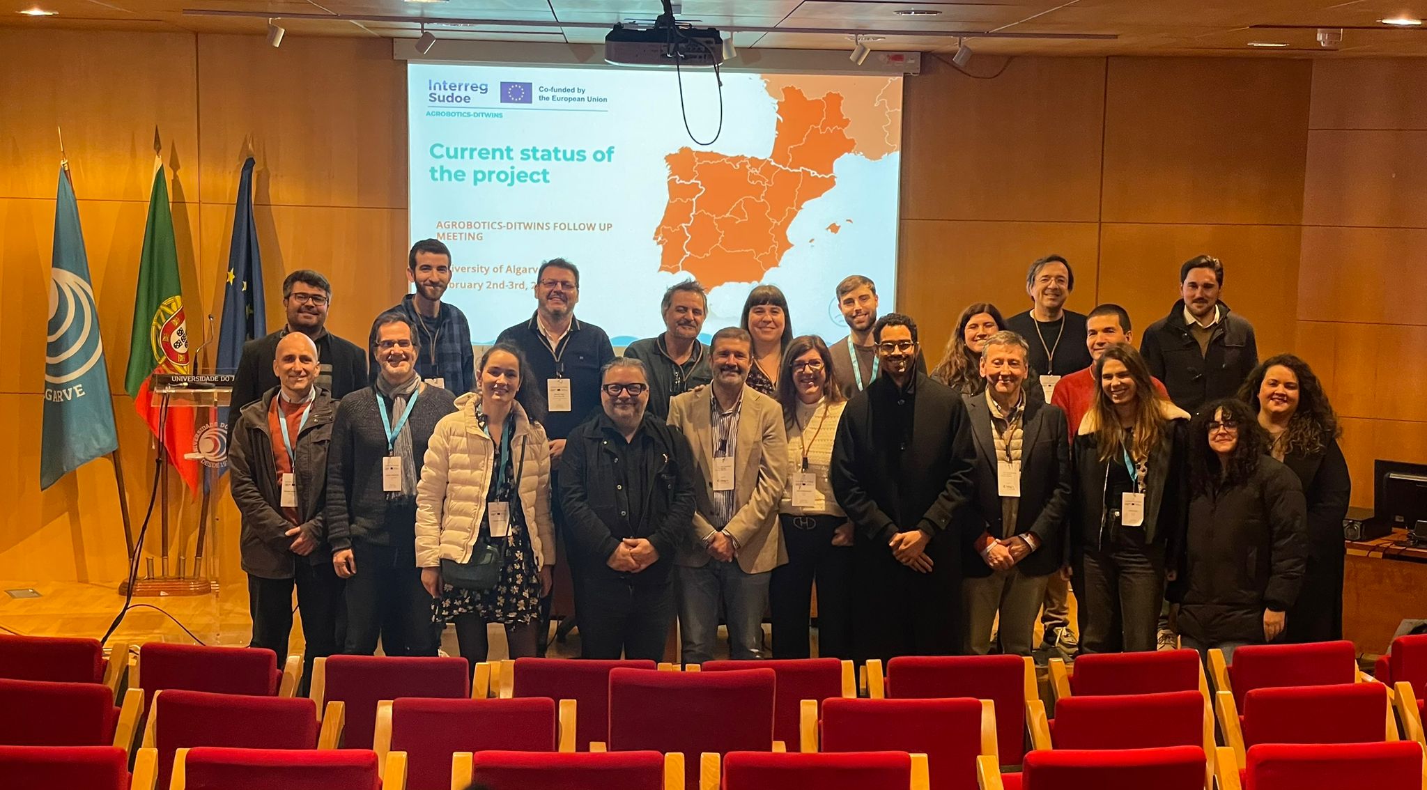 Malaga TechPark European project Agrobotics Di-Twins