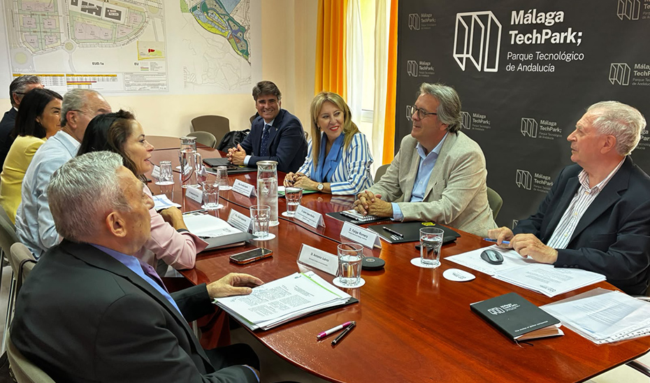 Junta Málaga TechPark proyectos data center imec