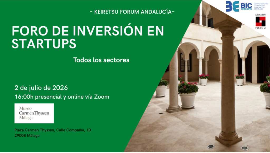 Málaga Foro Inversores Keiretsu financiación startups