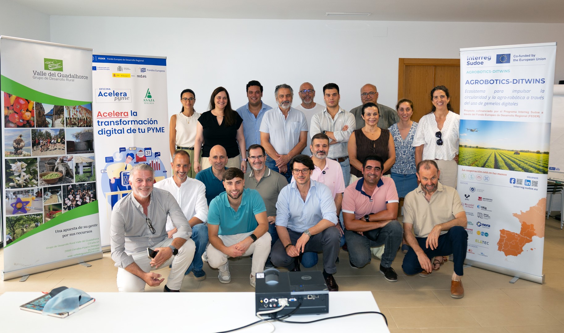 Málaga TechPark technological innovation agricultural Agrobotics DiTwins