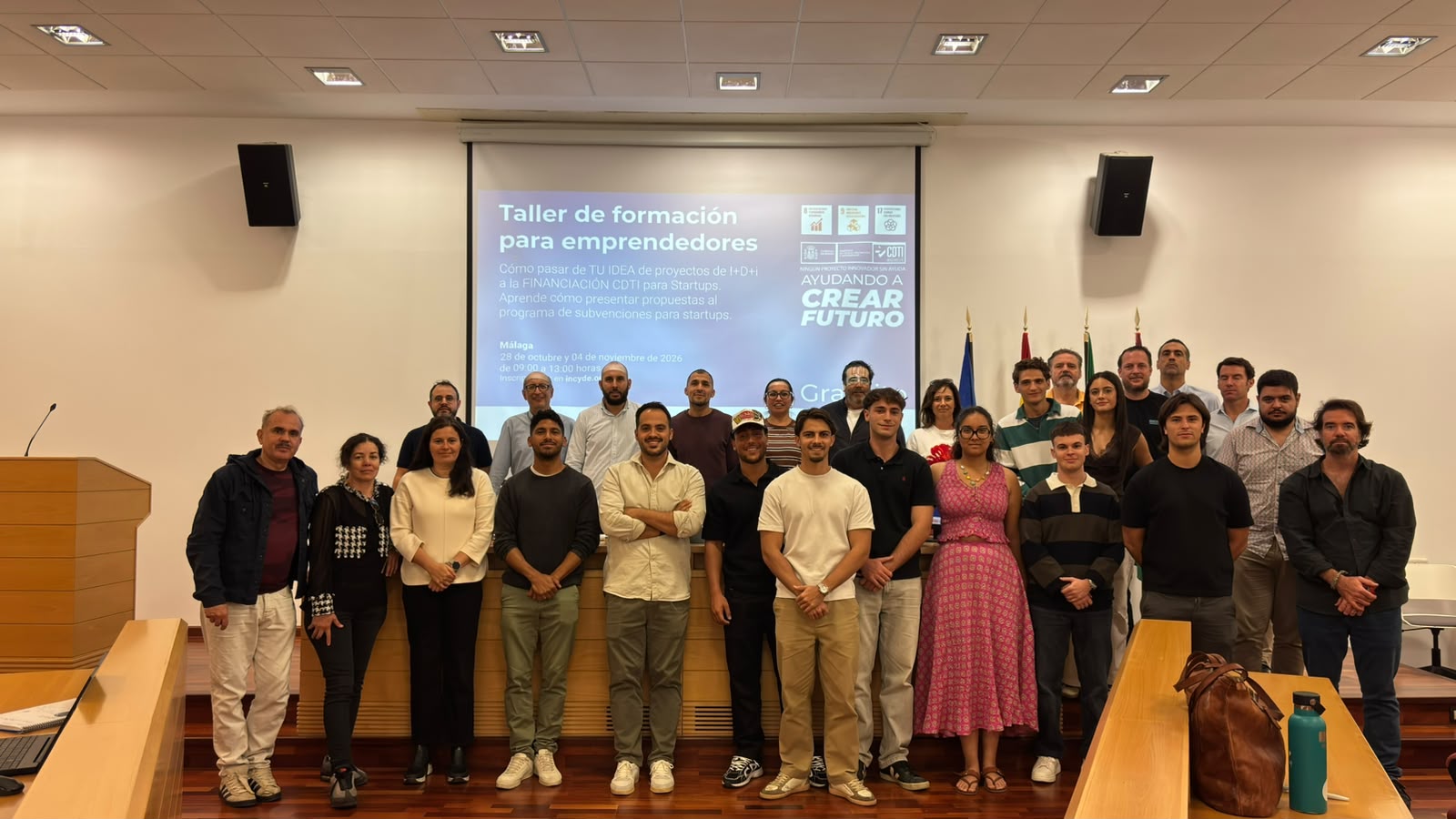 Incyde Málaga TechPark taller estratégico startups financiación CDTI